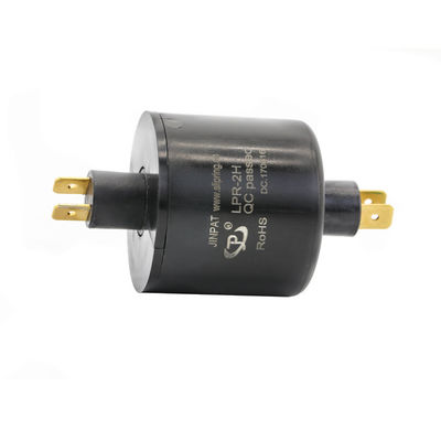 ποιότητας  LPR Pin Slip Rings 2 Pin Slip Ring Rounds 25A Loading Capacity Strong Current Long Life εργοστάσιο