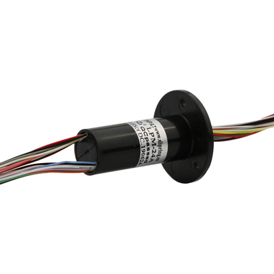 LPC Slip Ring 24 Circuits Long Life 240VAC Low Torque, Capsule Slip Ring Connector LPM-24A
